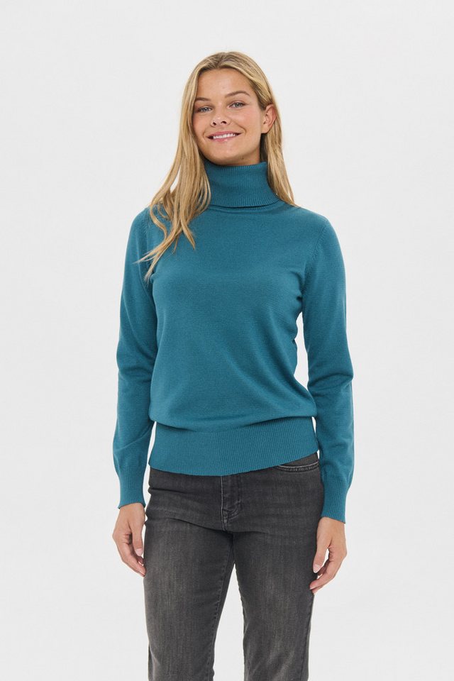 Saint Tropez Rollkragenpullover J2046, MilaSZ Rollneck Feinstrick mit Viskose, Classic fit von Saint Tropez
