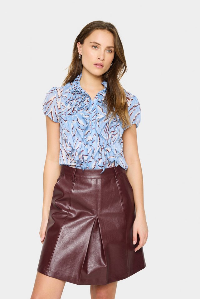 Saint Tropez Rüschenbluse LiljaSZ Crinkle SS Shirt Saint Tropez Rüschenbluse LiljaSZ Crinkle SS Shirt von Saint Tropez