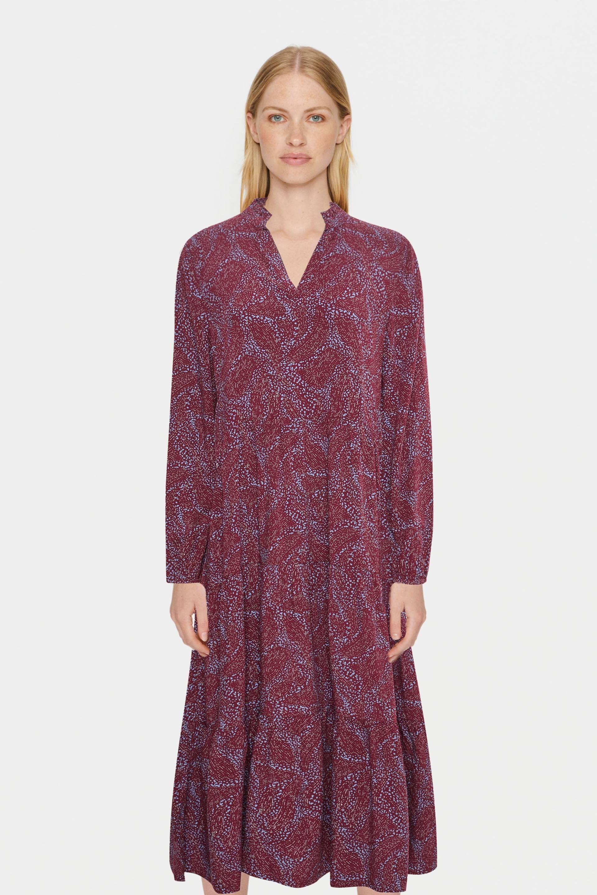 Saint Tropez Sommerkleid "EdaSZ Maxi Dress" mit Volant von Saint Tropez