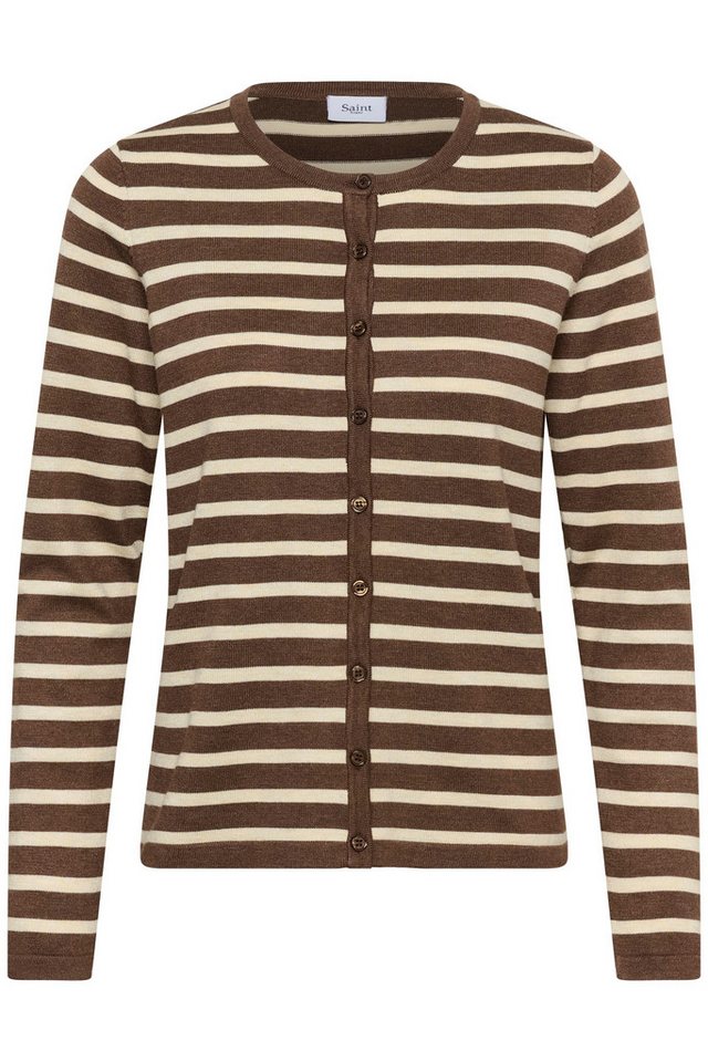 Saint Tropez Strickjacke MilaSZ Striped Cardigan von Saint Tropez
