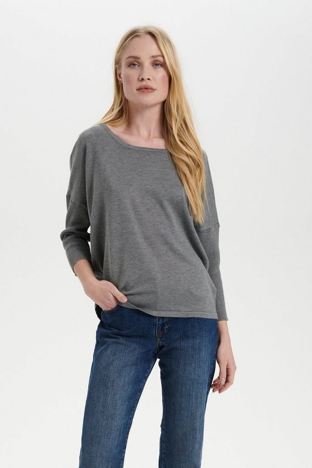 Saint Tropez Strickpullover A2561, MilaSZ R-Neck Pullover von Saint Tropez