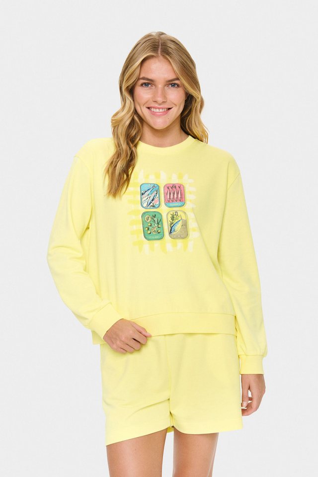 Saint Tropez Sweatjacke Trackjacket-sweat LolenaSZ von Saint Tropez