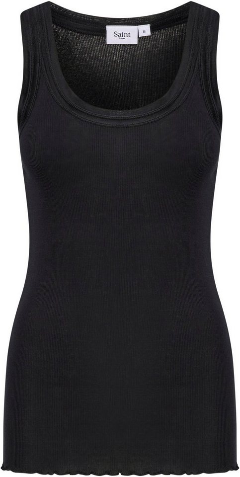 Saint Tropez Tanktop SZ-MAYA TANK TOP mit Seidenanteil von Saint Tropez