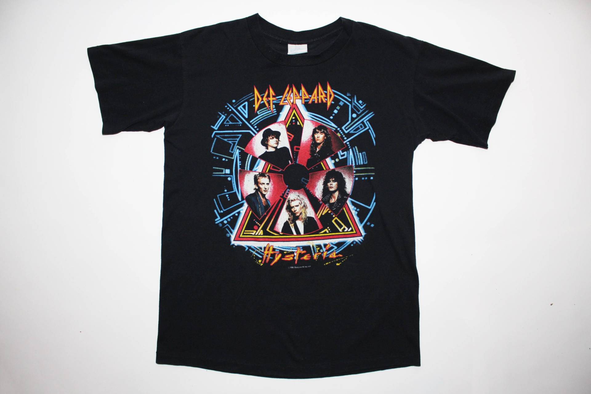 Vintage 1988 Def Leppard Hysterie T-Shirt Vintage 1988 Def Leppard Hysterie T-Shirt von SaintFridayVintage