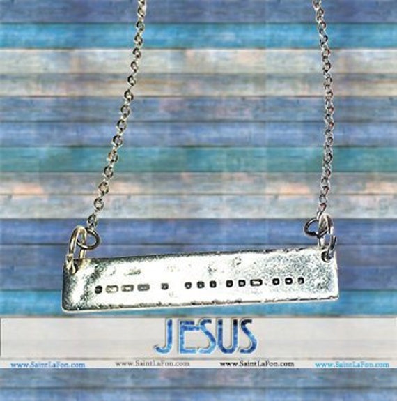 Jesus Morsecode Halskette von SaintLaFon