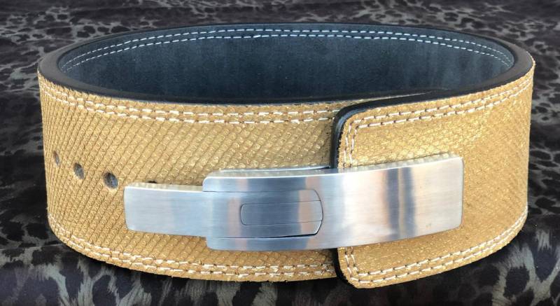 Power Lifting Hebelgürtel 10 cm Breiter, 10-13 Mm Dicker Lederriemen von SaisLeather