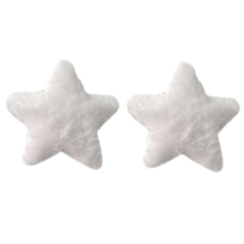 2 PCs Girls Hair Clip Pelzige Stern Haarnadel Pelzige Kopfschmuck Haarzubehör Star Für Kinder Entenbill Clip Haarnadel von Saiyana