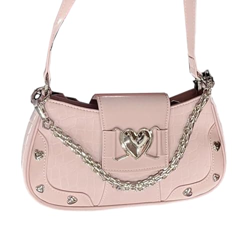 Achselhöhle Tasche Große Kapazität Schulter Tasche Für Mädchen Frauen Kette Tasche Trendy Handtasche Tragetasche Unterarm Tasche Tote von Saiyana