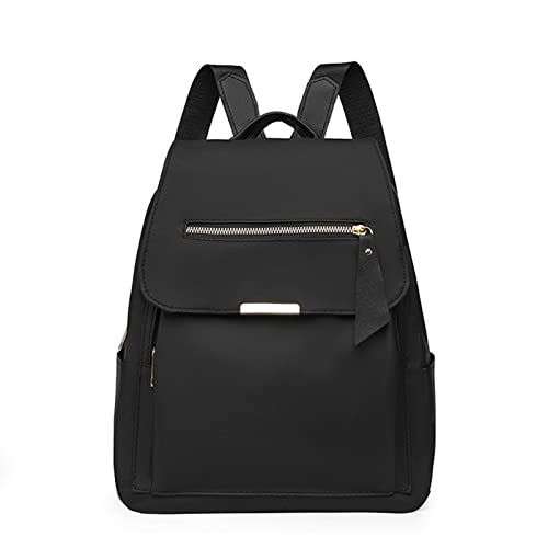 Damen Laptop Rucksack Schultasche Diebstahlsicher Tagesrucksack Modisch Nylon Für Reisen Arbeit College Taschen Lässiger Rucksack von Saiyana