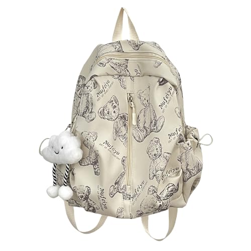 Damen Reiserucksack Schüler Schulrucksack Passender Rucksack Mädchen Nylon Rucksack Für Den Alltag von Saiyana