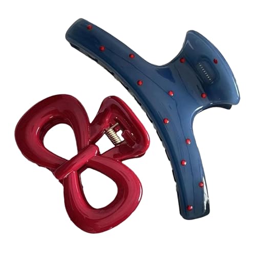 Einzigartige Valentinstag Große Haarklauen Clip Ponytail Krallen Haarhalter Barrettes Haare Schmuck Haar Ornamente von Saiyana