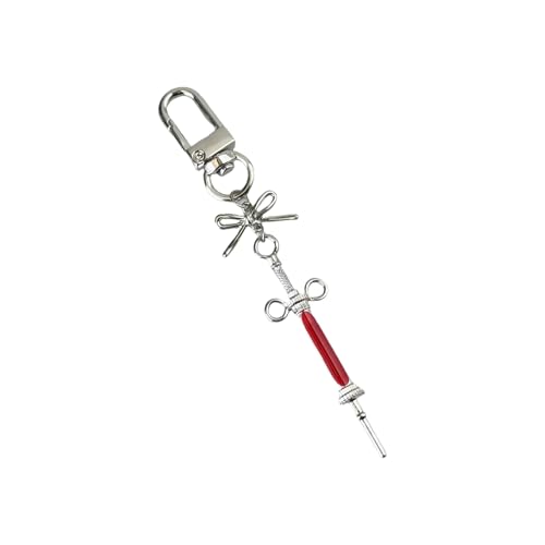 Einzigartiger Gotischer Bowknot Und Spritzen Entwirft Mobiler Gurtschlüsselhalter Für Trendsetters Und Partyzubehör Ornamnet Einzigartiger Gotischer Bowknot Und Spritzen Entwirft Mobiler Gurtschlüsselhalter Für Trendsetters Und Partyzubehör Ornamnet von Saiyana