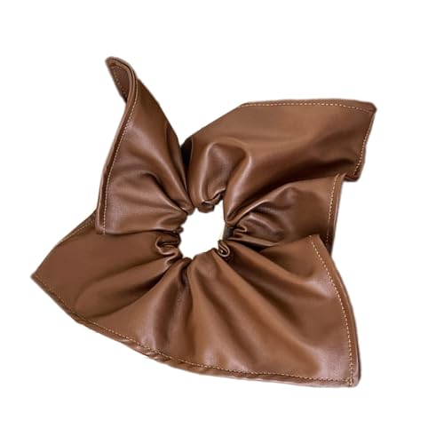 Elegantes Quadratisches Haargummi PU Leder Haarband Modisches Haar Styling Haargummi Für Frauen Und Teenager Mädchen Alles Passend von Saiyana