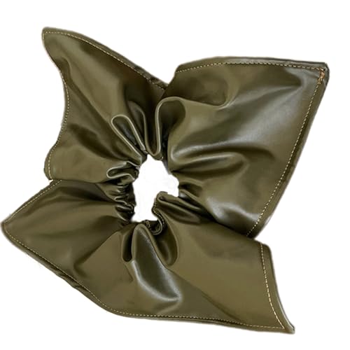 Elegantes Quadratisches Haargummi PU Leder Haarband Modisches Haar Styling Haargummi Für Frauen Und Teenager Mädchen Alles Passend von Saiyana