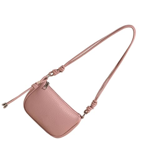 Frauen PU Leder Crossbody Bag Trendy Lässig Schulter Pendeln Einfarbige Messenger Mode Tägliche Frauen Trendy Crossbody Solid Color Schulter PU Leder Messenger von Saiyana