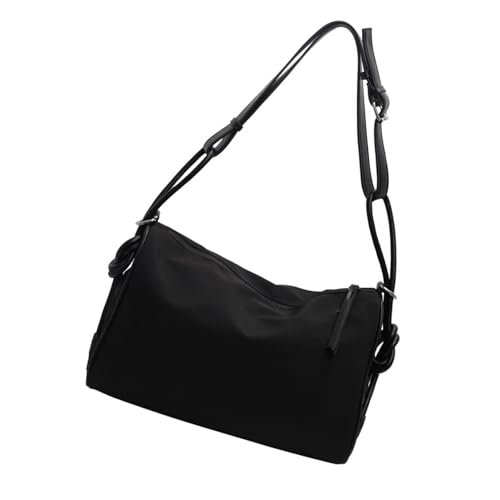 Frauen Tasche Große Kapazität Tasche Schwarz Umhängetasche Koreanische Stile Schulter Tasche Studenten Buch Tasche Für Den Alltag von Saiyana