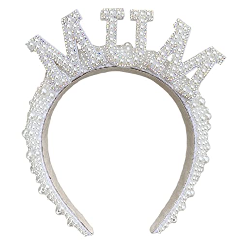 Haarreif Für Schwangere Frauen Mit Perlen Stirnband Festzug Abschlussball Kopfbedeckung Mutter Kopfbedeckung Für Werdende Mütter Und Babys Haarreif Für Schwangere Frauen Mit Perlen Stirnband Festzug Abschlussball Kopfbedeckung Mutter Kopfbedeckung Für Werdende Mütter Und Babys von Saiyana