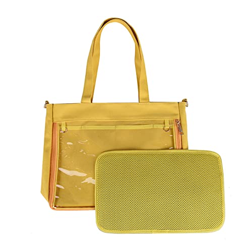 Klare Damen Umhängetasche Geldbörse Mädchen Schule Umhängetasche Damen Schultertasche Süße Ita Tasche JK Handtasche Anime Schulranzen von Saiyana