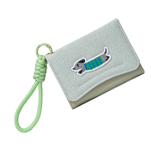 Koreanische Stile Münze Geldbörse PU Leder Wechsel Kleine Brieftasche Schöne Kurze Kartenhalter Cartoon Wurst Hund Cartoon Wursthund Kurzer Münzmünze Koreanische Stile Wechsel Tasche von Saiyana