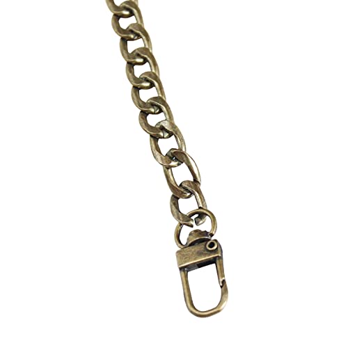 Metalltasche Flachkette Ersatz Schultergurt Mit Schnallen Damen Taschenzubehör Breite Geldbörse Kettenriemen 40–120 cm von Saiyana