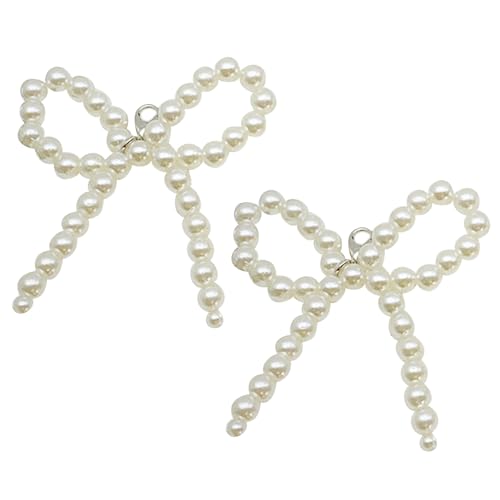 Packung Mit 2 Schuhheizbeutel Anhänger Modische Perlen Keyrings Bowknot Geeignet Für Handtasche Rucksackbeutel Schuhschnallen Schnallen Packung Mit 2 Schuhheizbeutel Anhänger Modische Perlen Keyrings Bowknot Geeignet Für Handtasche Rucksackbeutel Schuhschnallen Schnallen von Saiyana