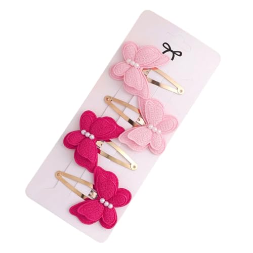Saiyana 4pcs Doppelschicht Bögen Haarclip für Frauen und Mädchen Metall Barrette Mode Haare Erklärungen mit praktischem elastisc(T3) von Saiyana