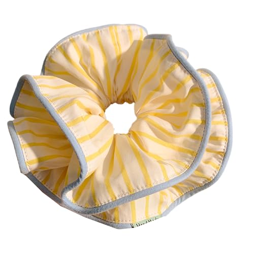 Saiyana Beliebte Streifen -Design -Risshaarkrawatte für formelle Veranstaltung Big Buns Haare elastisch für formelle und lässige(Doppelschicht) von Saiyana