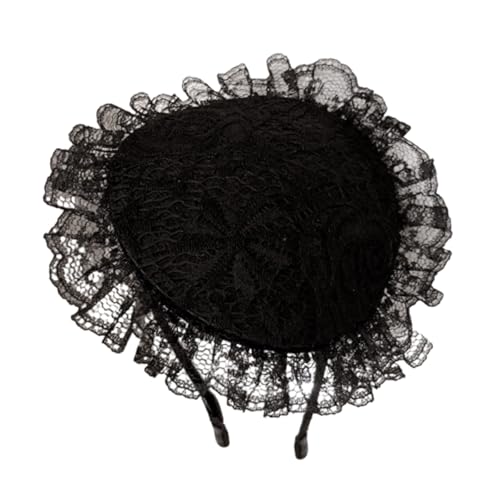 Saiyana Damen Fascinator Spitze Stirnband Kopfbedeckung Kopfschmuck Haarband Haarschmuck für Hochzeit Party von Saiyana