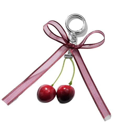 Saiyana Elegante Liebe Cherrys Bowknot Charme Für Modeaccessoires Lieferungen Besondere Anlässe Hand Craft Cherrys Anhänger von Saiyana