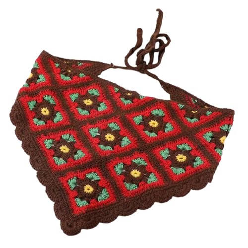 Saiyana Elegantes Blumen-Kopftuch-Stirnband, ethnischer Spitzenbesatz, Haartuch, Bandanas, Kopfbedeckung, Turban-Haarband, Damen(Abschnitt 11) von Saiyana