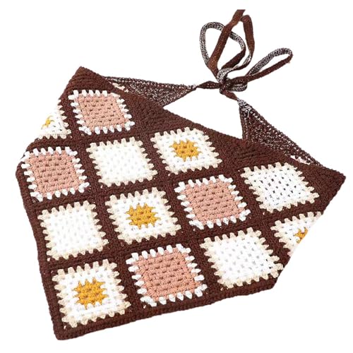 Saiyana Elegantes Blumen-Kopftuch-Stirnband, ethnischer Spitzenbesatz, Haartuch, Bandanas, Kopfbedeckung, Turban-Haarband, Damen(Abschnitt 14) von Saiyana