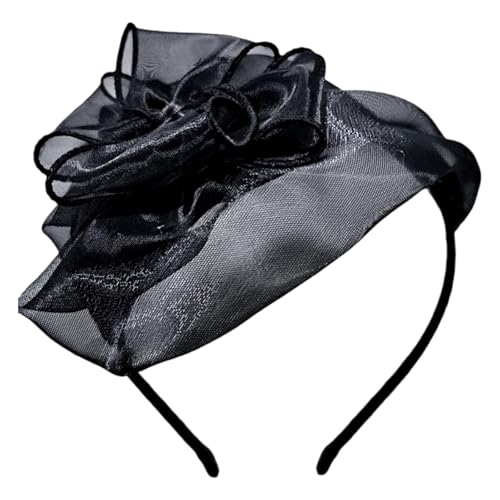 Saiyana Fascinator Stirnband für Frauen mit Blumen Haarschmuck Kopfbedeckung Haarschmuck Kopfbedeckung für Party Hochzeiten von Saiyana