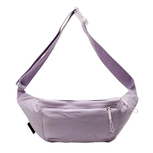 Saiyana Frau Reisetasche Feste Farbe Brust Sport Crossbody Handy Lässig Schulter Zum Laufen Jogging Sport Crossbod von Saiyana