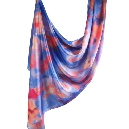 Saiyana Großer Schal mit Seidengefühl für Männer und Frauen, multifunktionales Kopftuch, Unisex, Hijab, Outdoor-Schal, Schal für(SS10) von Saiyana