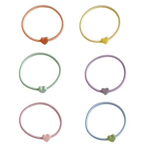 Saiyana Haarspulen dicke Pastellfarbe 2000er Haare knackig elegante Haarseile knackige Frauen Pferdeschwanzhalter von Saiyana