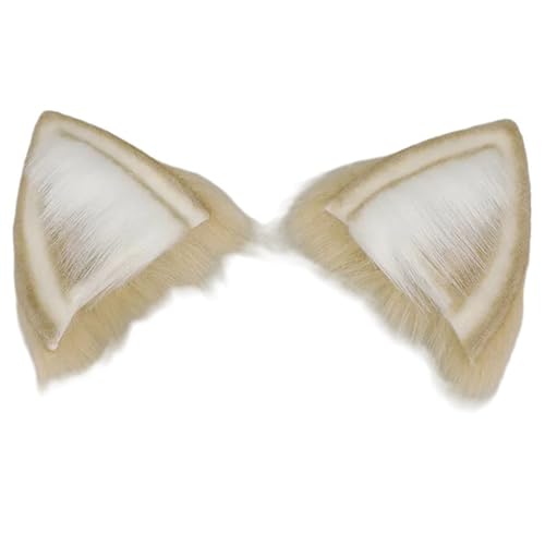 Saiyana Halloween-Haarband mit Wolfsohren, wiederaufladbar, elektrisch, Haarband, Rollenspiel, Wolfsohren-Stirnbänder für Mädche(Frecher Shiba LC) von Saiyana