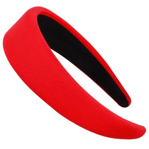 Saiyana Mode High -Schädel -Schwamm Stirnband für Frauen und Mädchen breites Haarband mit weichen Milchseidendesigns bequem zu t(BR) von Saiyana