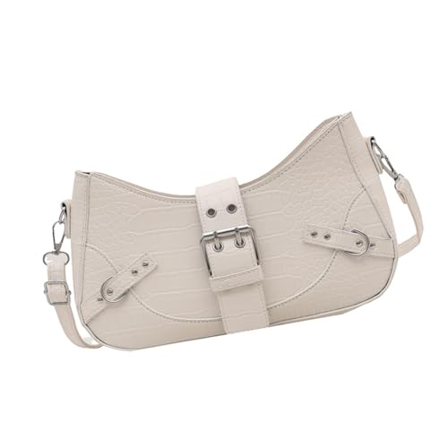 Saiyana Mode Umhängetasche PU Leder Achselhöhlen Taschen Abend Geldbeutel Besetzt Handtasche Für Frauen Die Garderobe Mühelos Weiches PU Leder Alltag Essential Tasche Erhöhen von Saiyana