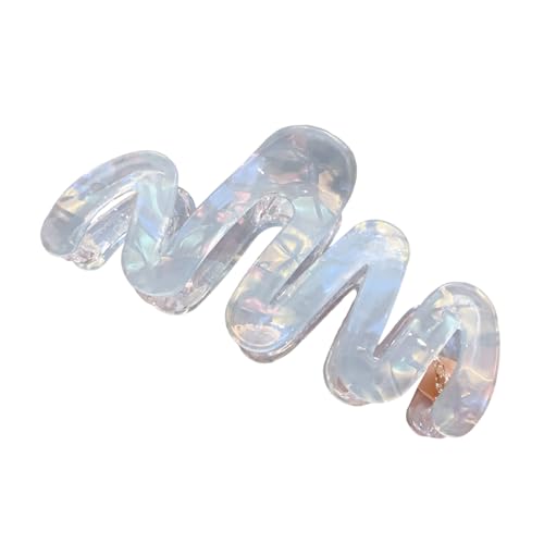 Saiyana Nakakreous -Design Haarklauenclip zartes Kunststoff Haarnadel für Frauen Männer Nonslip Grip(Blau) von Saiyana