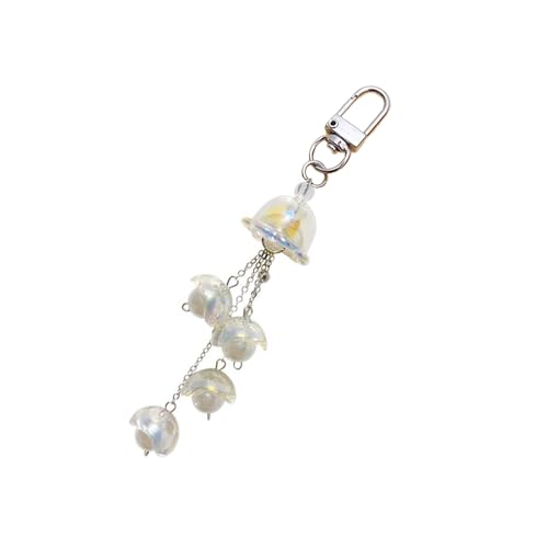 Saiyana Unique Winde Chimes Telefon Charme Lanyard Schlüsselbund Anhänger Accessoire oder Frauen Girls Perlen Keychain Bag Anhän（Türschnalle von Saiyana