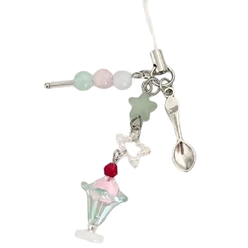 Saiyana thema telefonisch lanyard multifunktionales melengurtbeutel Anhänger Harz Textur für modische jugendliche Personen（Honigmelone von Saiyana