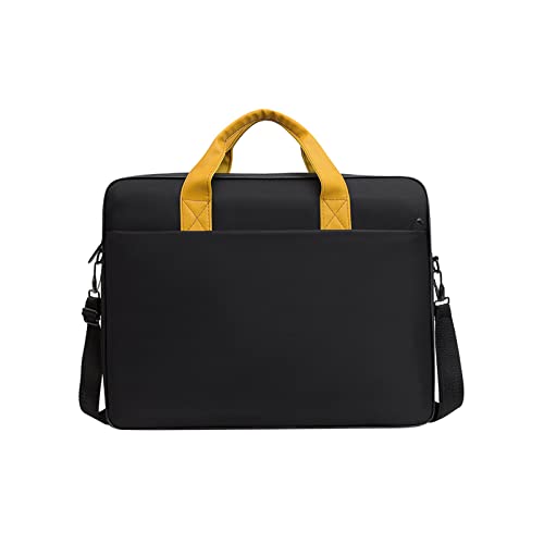 Schützende Tragetasche Notebook Handtasche Oxford Stoff Laptop Computer Tasche Spritzwassergeschützte Aktentasche Tragbar Schwarz/Grau Schützende Tragetasche Notebook Handtasche Oxford Stoff Laptop Computer Tasche Spritzwassergeschützte Aktentasche Tragbar Schwarz/Grau von Saiyana