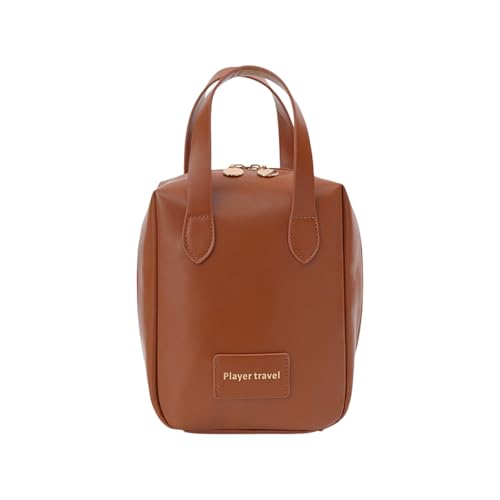 Shell Cosmetic Bag Große Kapazität Toilettenbeutel PU Leder Make Up Tasche Ästhetische Make Up Aufbewahrung Für Frauen Mädchen von Saiyana