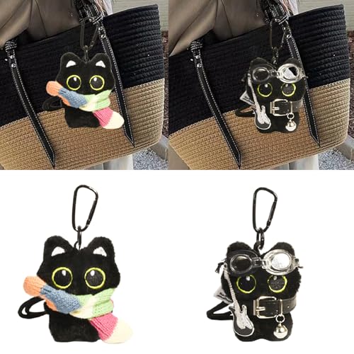 Stylish Black Plush Ornament Fun Black Plush Keychain Funktionales Zubehör Für Personalisierung Und Stile Stylish Black Plush Ornament Fun Black Plush Keychain Funktionales Zubehör Für Personalisierung Und Stile von Saiyana