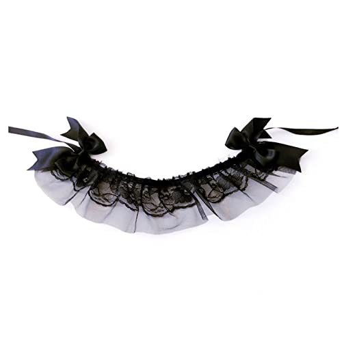 Süße schwarze Haarnadel, Blumen-Haarreif für Stirnband, Kopfschmuck, Kopfschmuck für DIY-Kopfbedeckung, Haar-Accessoires, breite Stirnbänder für Frauen und Mädchen von Saiyana