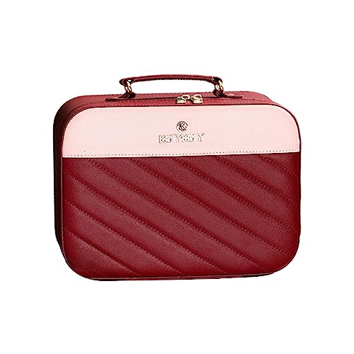 Tragbare Reise Kultur Make Up Tasche Kosmetik Multifunktions Große Kapazität Casual Lagerung Für Frauen Mädchen von Saiyana