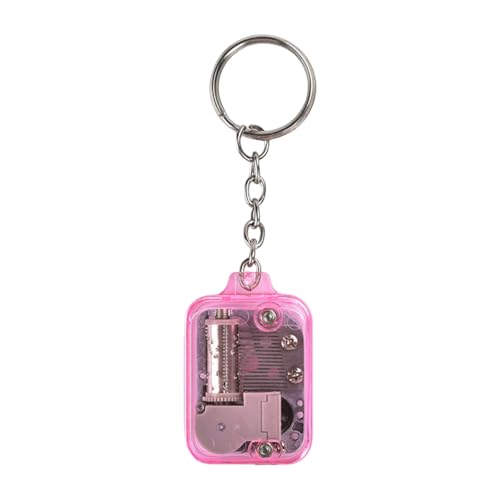 Tragbarer Musikbox Keychain Exquisite Music Box Keychain Einzigartiger Keyrings Anhänger Für Stilvolle Taschendekoration von Saiyana