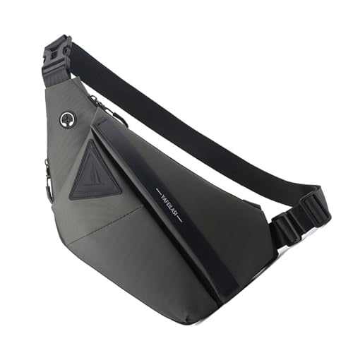 Umhängetasche Gürteltasche Für Herren Brusttasche Für Erwachsene Über Der Schulter Große Kapazität Spritzwassergeschützte Reisetaschen von Saiyana