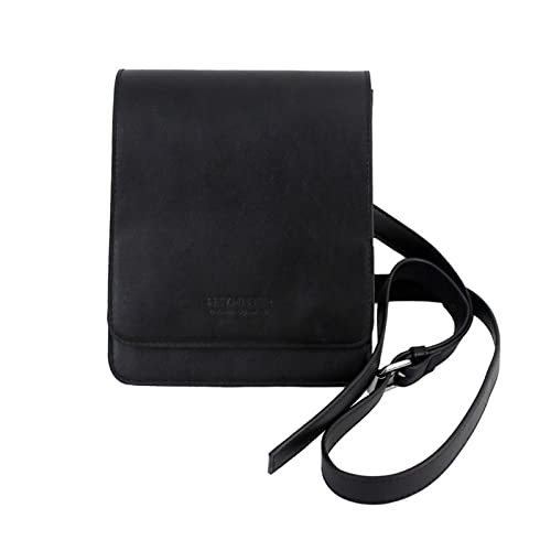 Unisex Umhängetasche Frauen PU Leder Box Bag Lässige Umhängetasche Kleine Quadratische Tasche Studenten Casual Tasche von Saiyana