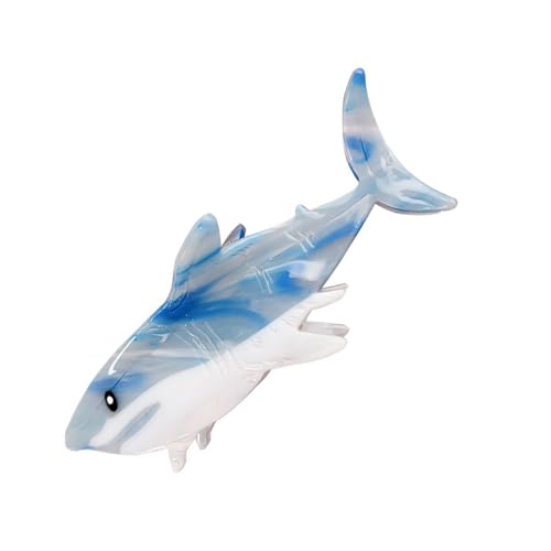 Valentinstag Haarclip Großes Haarkrallen Haare Schmuckhalter Fisch Barrettes Haarstyling Tool von Saiyana